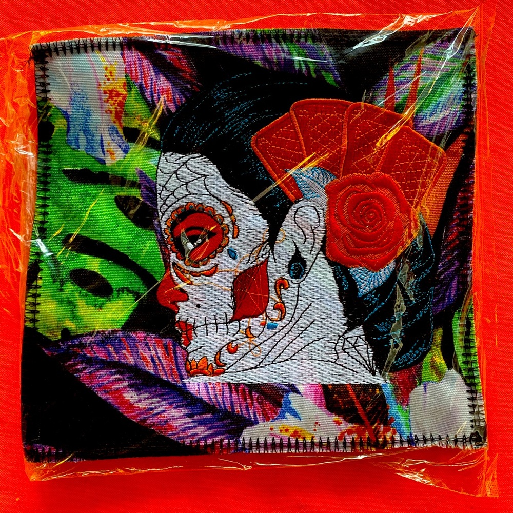 12x12 embroidered patch